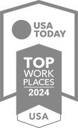 USA today - top workplace logo